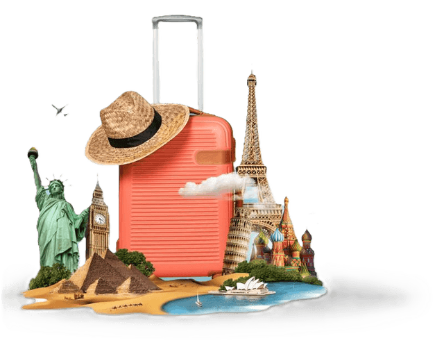 Luggage bag icon