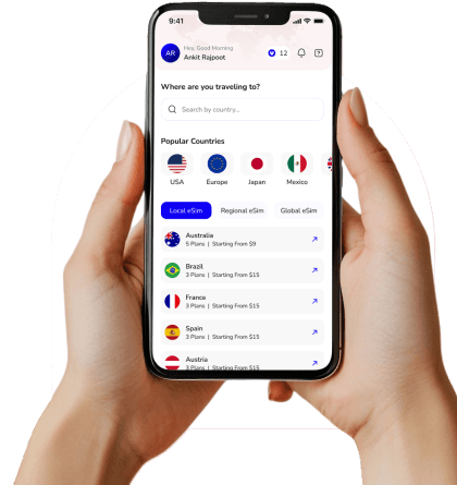 Voye app on phone